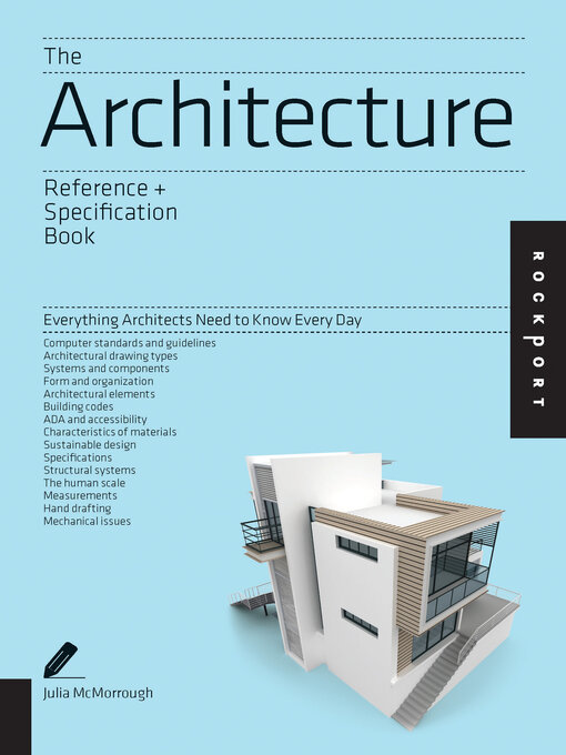 Title details for Architecture Reference & Specification Book by Julia McMorrough - Available